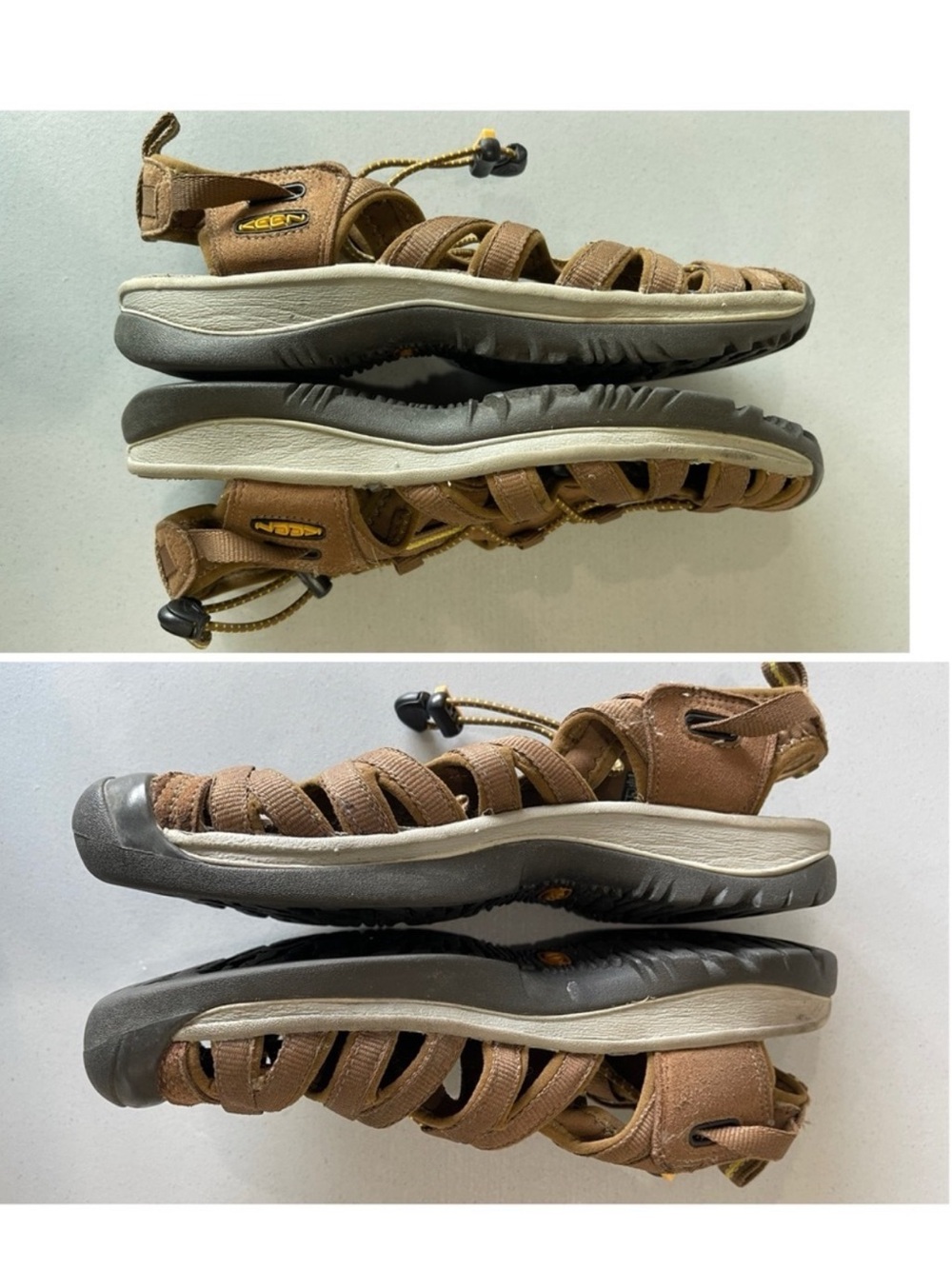 Keen Brown and Gray Strappy Outdoor Sandals